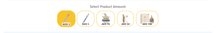 Select Product Amount